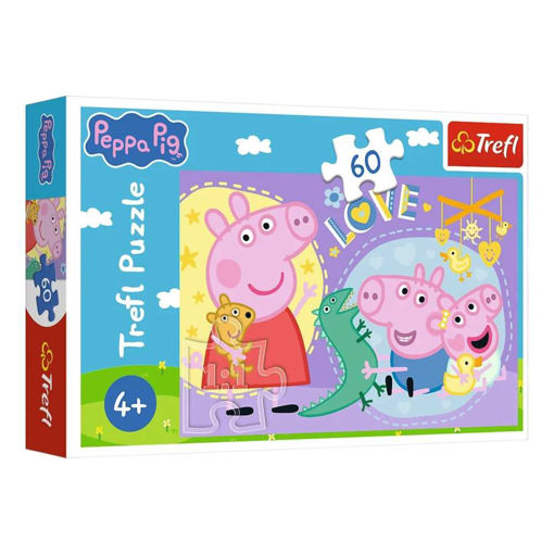 Picture of TREFL 60PCS HAPPY PIGGY / PEPPA PIG